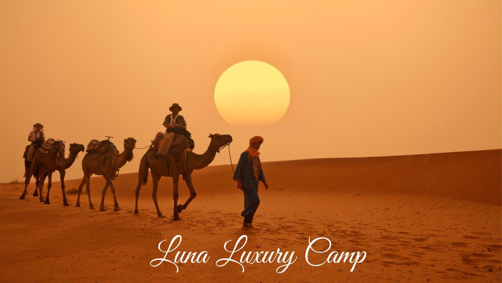 Hotel Luna Luxury Camp Merzouga Exterior foto