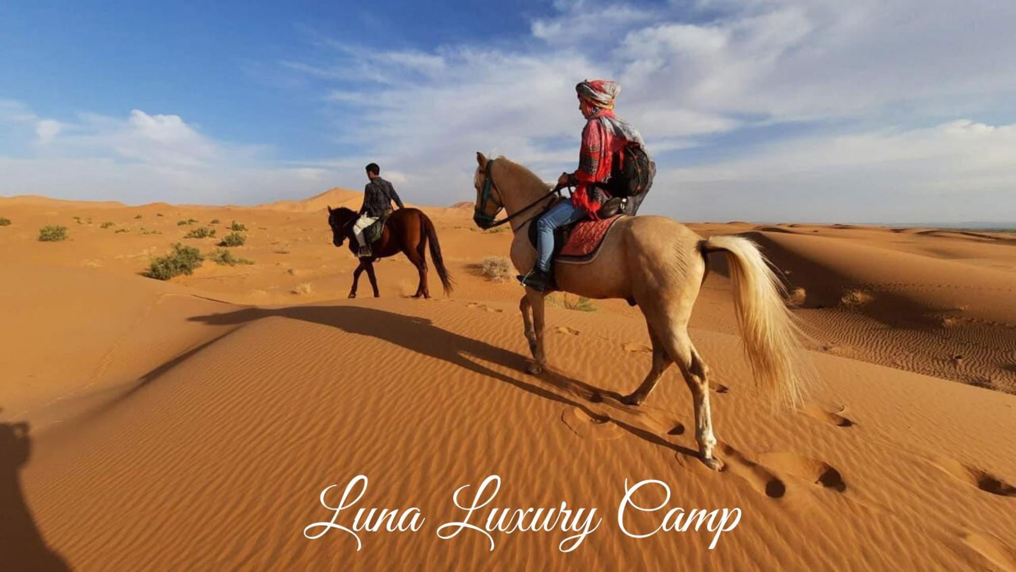 Hotel Luna Luxury Camp Merzouga Exterior foto